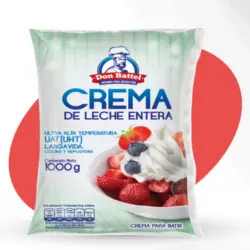 Crema de Leche Entera UHT Don Battel