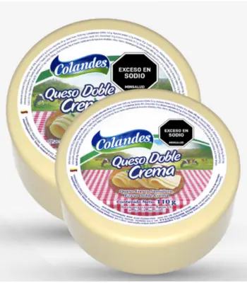 Queso doble crema